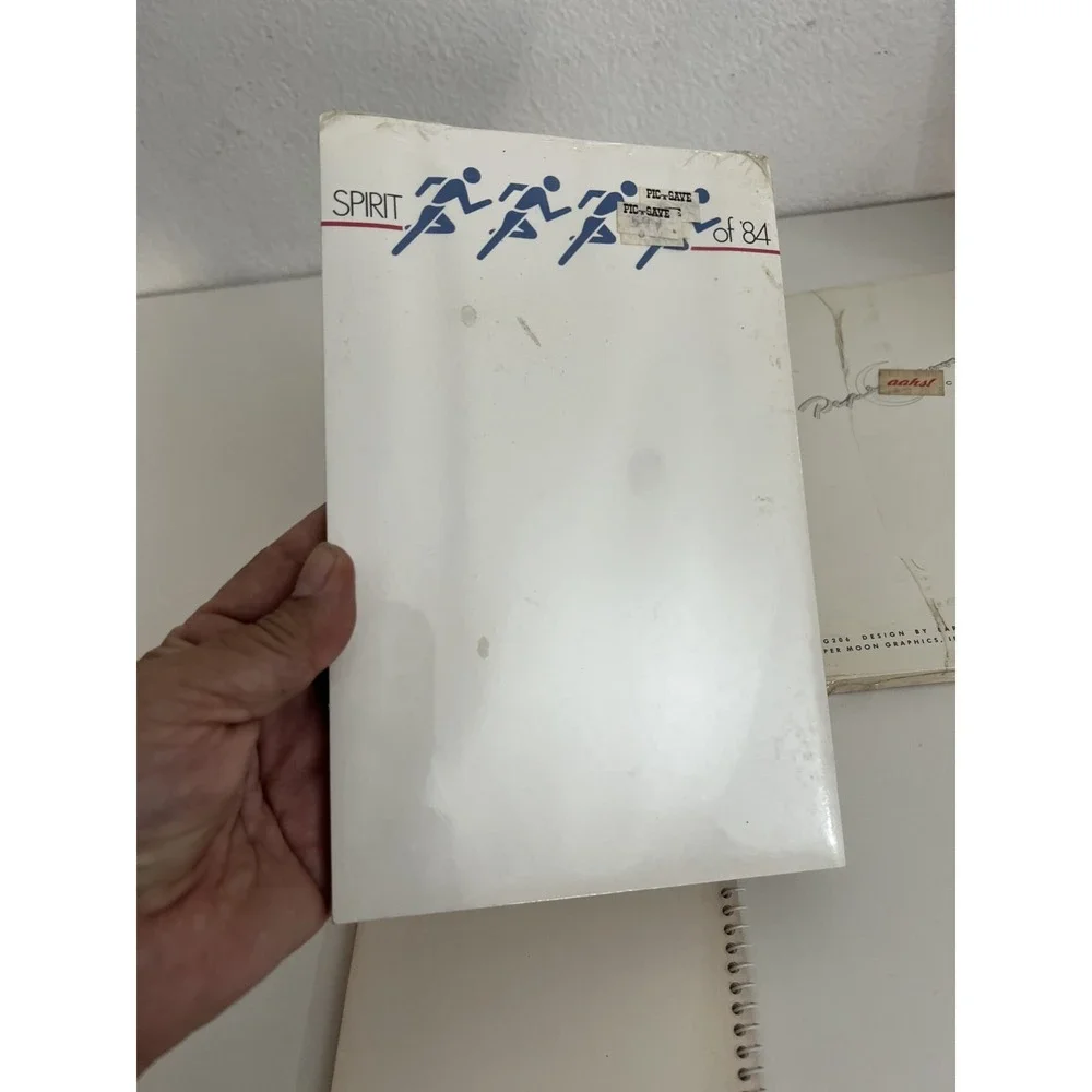 Vintage 1984 LA Olympic Inspired Games‎ Blank Note Pad Lot NEW! (Set of 4)